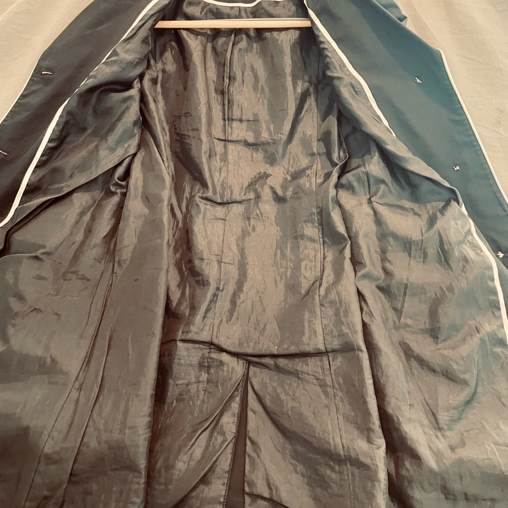 Tommy Hilfiger Black Trench Coat - Picture 4 of 8